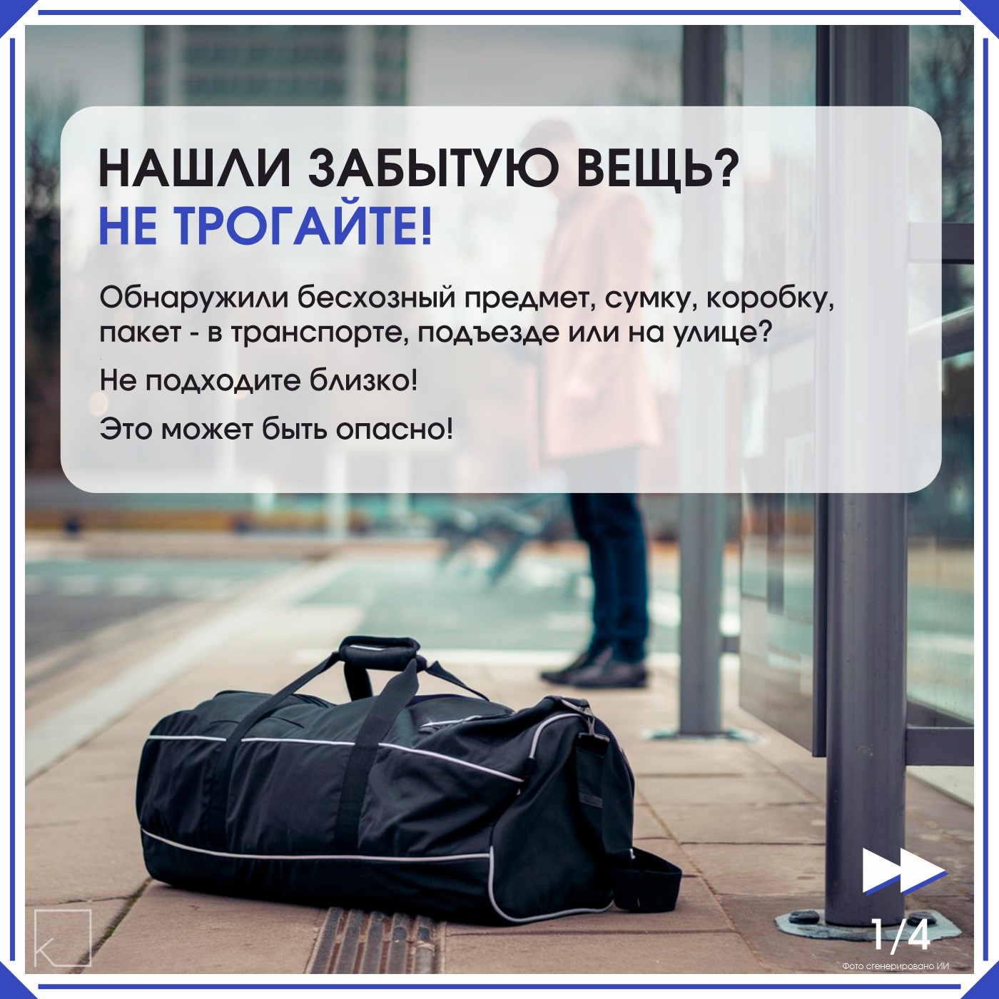 Нашли что-то странное? Не трогайте! — Безопасность превыше всего. Эти простые правила помогут вам правильно действовать в случае обнаружения подозрительного предмета. Сохраняйте себе и делитесь с друзьями 👍